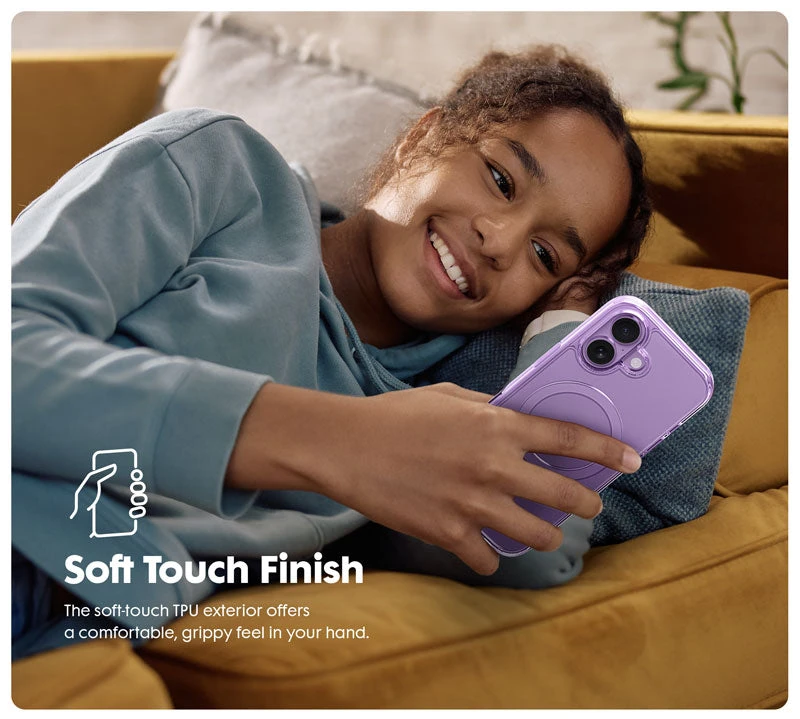 Dėklas Laut Crystal Fluro Apple iPhone 17 Pro Max, Clear Pilkas aprašymas - Prekės nuotrauka