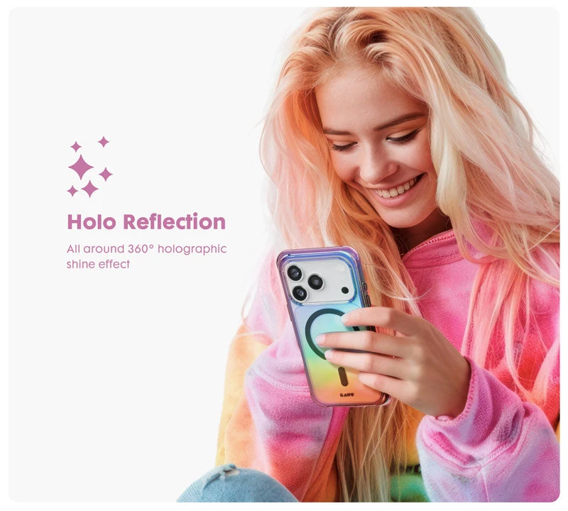 Laut Holo Pearl dėklas skirtas Samsung S25 Plus aprašymas - Prekės nuotrauka