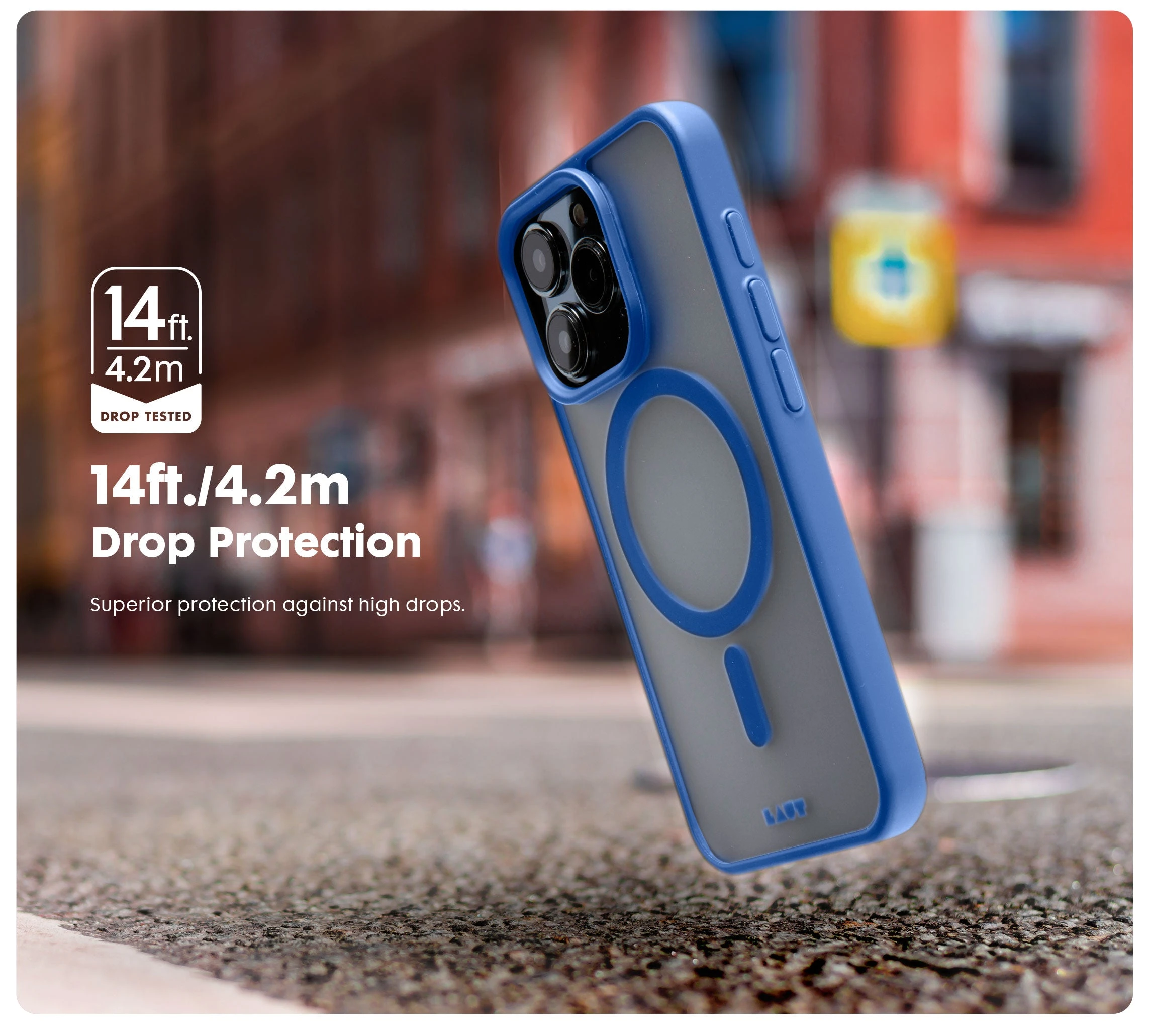 Laut Huex Protect dėklas skirtas Apple iPhone 17 Pro, rusvai gelsvas Gold aprašymas - Prekės nuotrauka