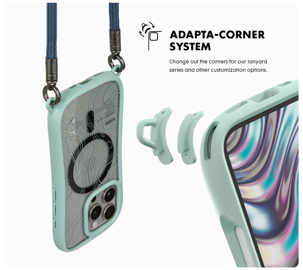 Laut Pop Adventure dėklas skirtas Apple iPhone 16 Pro, Silt Žalias aprašymas - Prekės nuotrauka