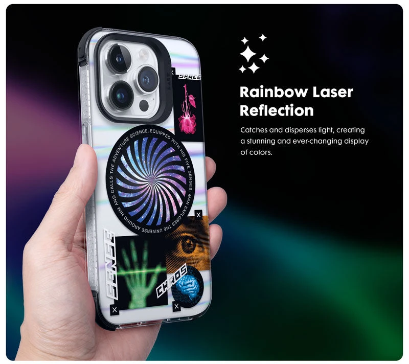 Laut Pop Cosmic dėklas skirtas Apple iPhone 15/14/13 aprašymas - Prekės nuotrauka