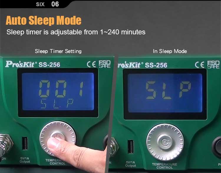 Proskit LCD išmani litavimo stotelė 60W, Pro’sKit aprašymas - Prekės nuotrauka