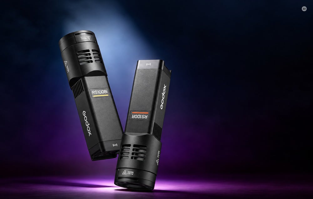 LED fotografavimo šviestuvas GODOX RS100R RGB aprašymas - Prekės nuotrauka
