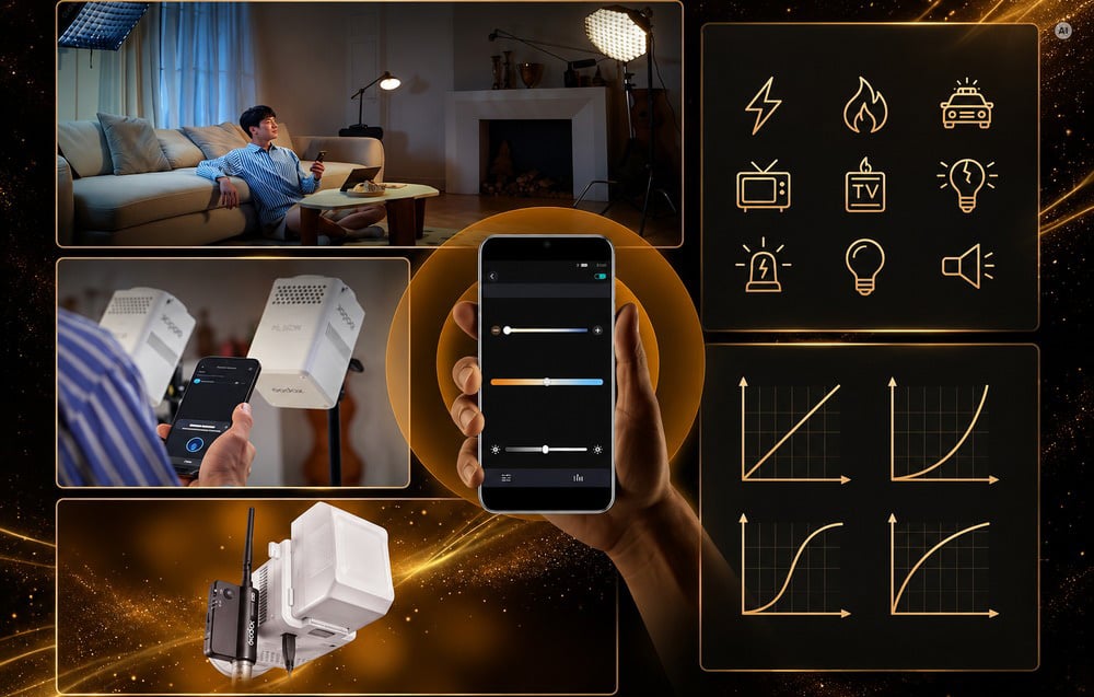 LED vaizdo apšvietimas GODOX ML80Bi aprašymas - Prekės nuotrauka