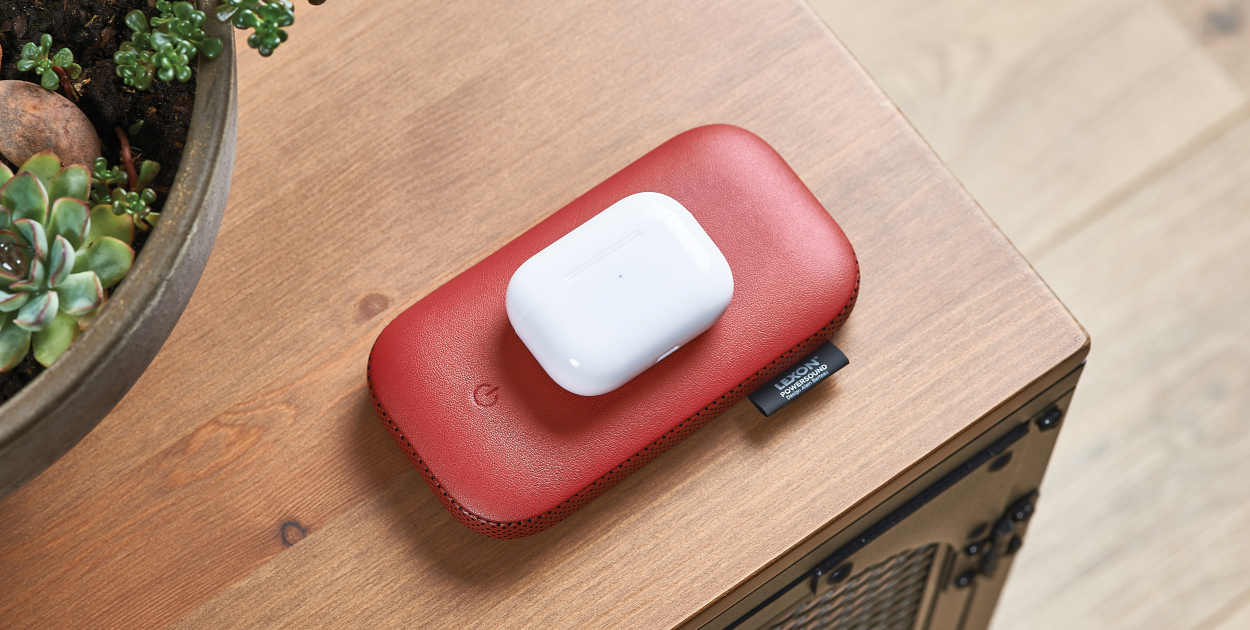 Lexon Powersound indukcinis išorinis akumuliatorius 5000 mAh su „Bluetooth“ garsiakalbiu, juodos spalvos LA128N aprašymas - Prekės nuotrauka