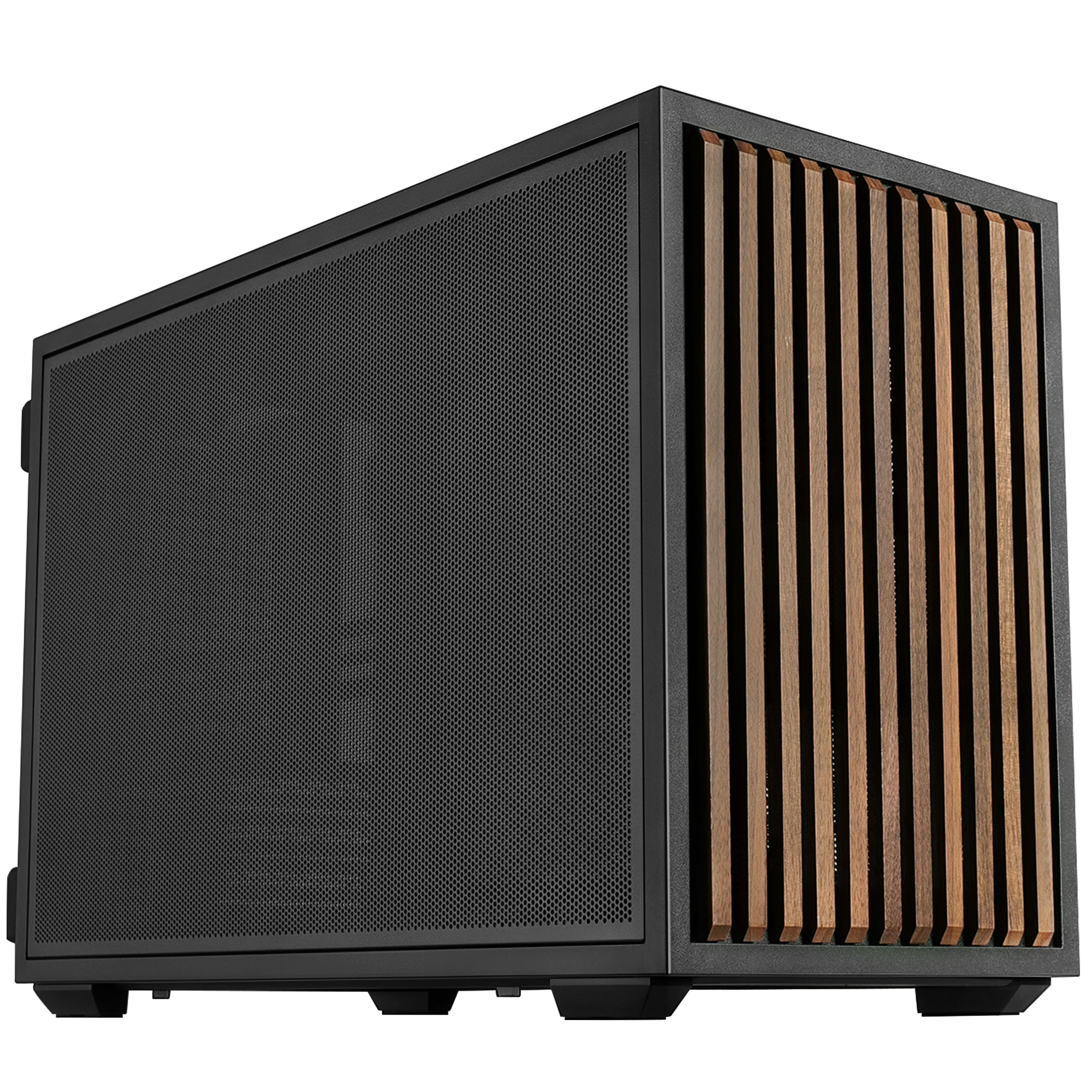 Lian Li DAN Cases B4 Wood Edition kompiuterio korpusas, Micro-ATX – riešuto spalvos, juodas aprašymas - Prekės nuotrauka Lian Li DAN Cases B4 Wood Edition kompiuterio korpusas, Micro-ATX – riešuto spalvos, juodas aprašymas - Prekės nuotrauka