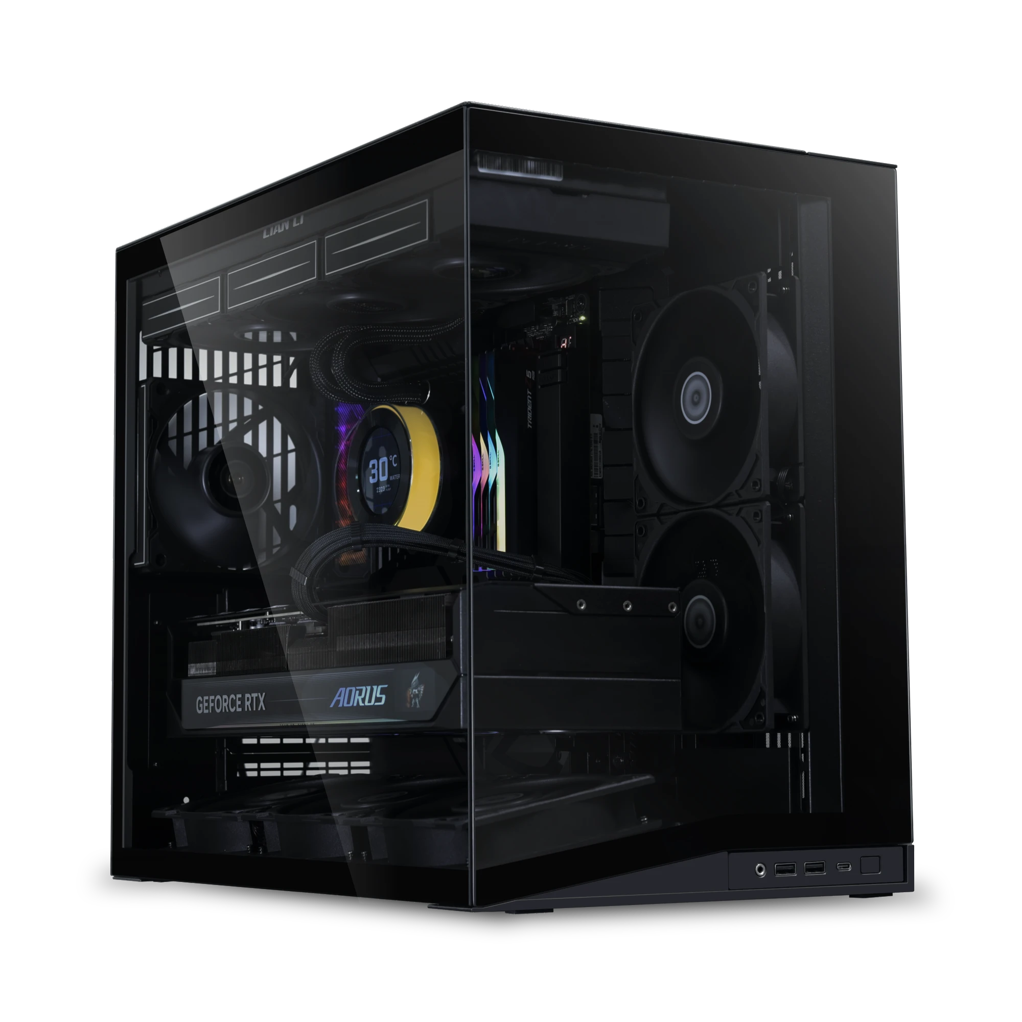 Kompiuterio korpusas Lian Li O11 Dynamic Mini V2, Baltas aprašymas - Prekės nuotrauka