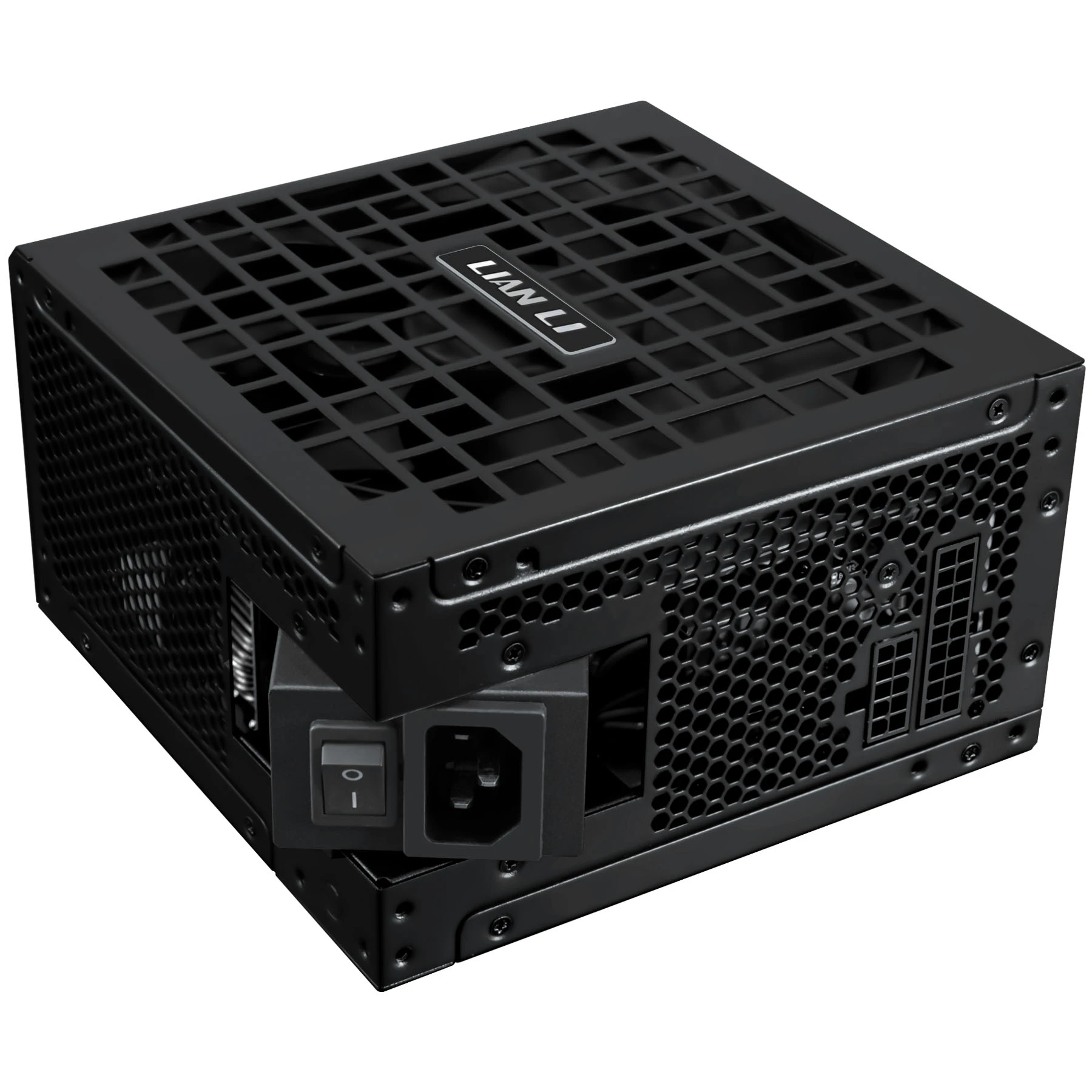Lian Li RS Series 80 PLUS Gold Power Supply, ATX 3.1, modular – 1,000 Watts, juodas aprašymas - Prekės nuotrauka