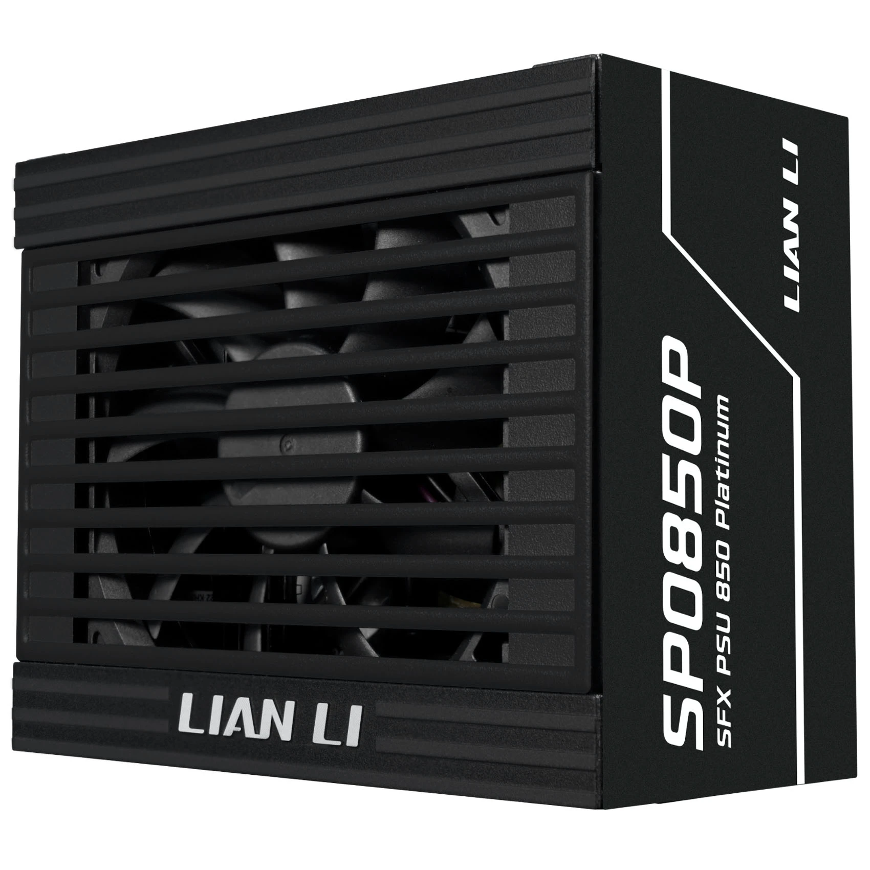 Lian Li SP Series Platinum 80 PLUS Platinum Power Supply, SFX, fully modular, PCIe 5.1, ATX 3.1 – 850 Watts, juodas aprašymas - Prekės nuotrauka