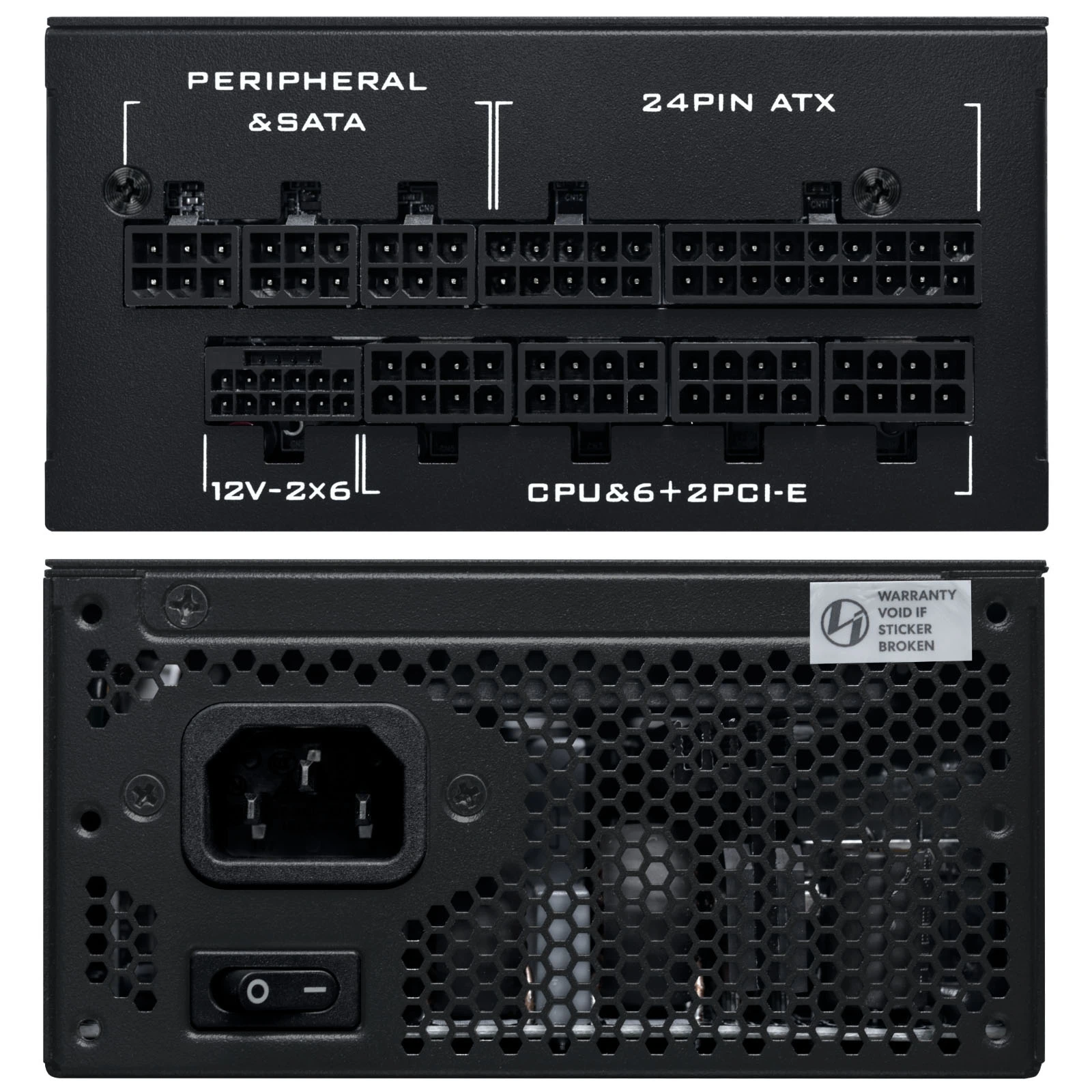 Lian Li SP Series Platinum 80 PLUS Platinum Power Supply, SFX, fully modular, PCIe 5.1, ATX 3.1 – 850 Watts, juodas aprašymas - Prekės nuotrauka