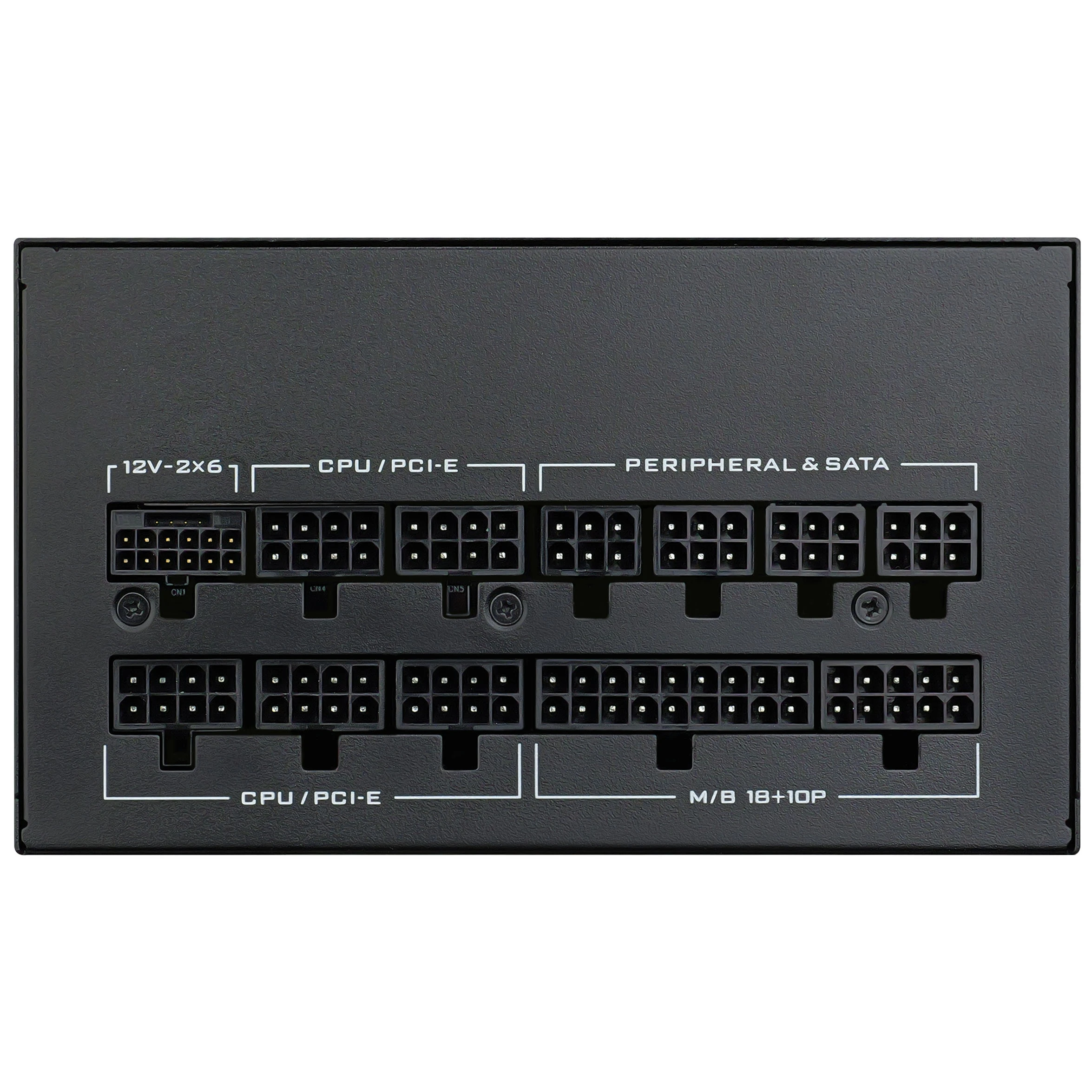 Lian Li SX Series 80 PLUS Platinum Power Supply, fully modular, PCIe 5.1, ATX 3.1 – 850 Watts, juodas aprašymas - Prekės nuotrauka