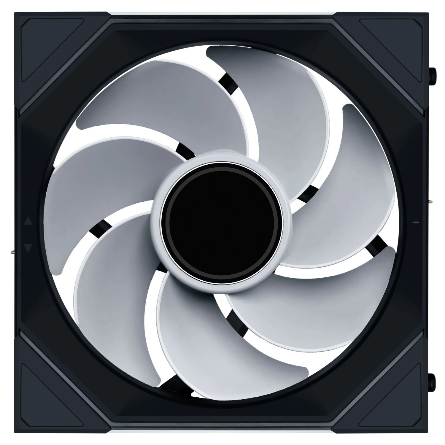 Lian Li UNI FAN SL-INF Wireless Fan, Reverse Blade, ARGB, PWM – 140mm, Juodas aprašymas - Prekės nuotrauka