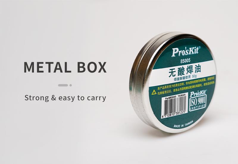 Proskit Litavimo pasta 50g, Pro’sKit aprašymas - Prekės nuotrauka
