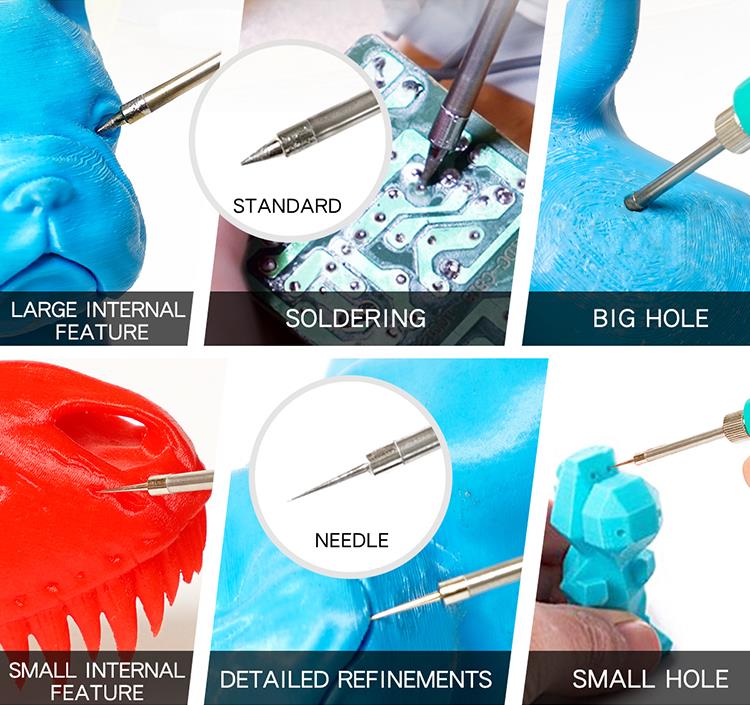 Proskit Lituoklis 3D plastikinių detalių dailinimui, Pro’sKit aprašymas - Prekės nuotrauka