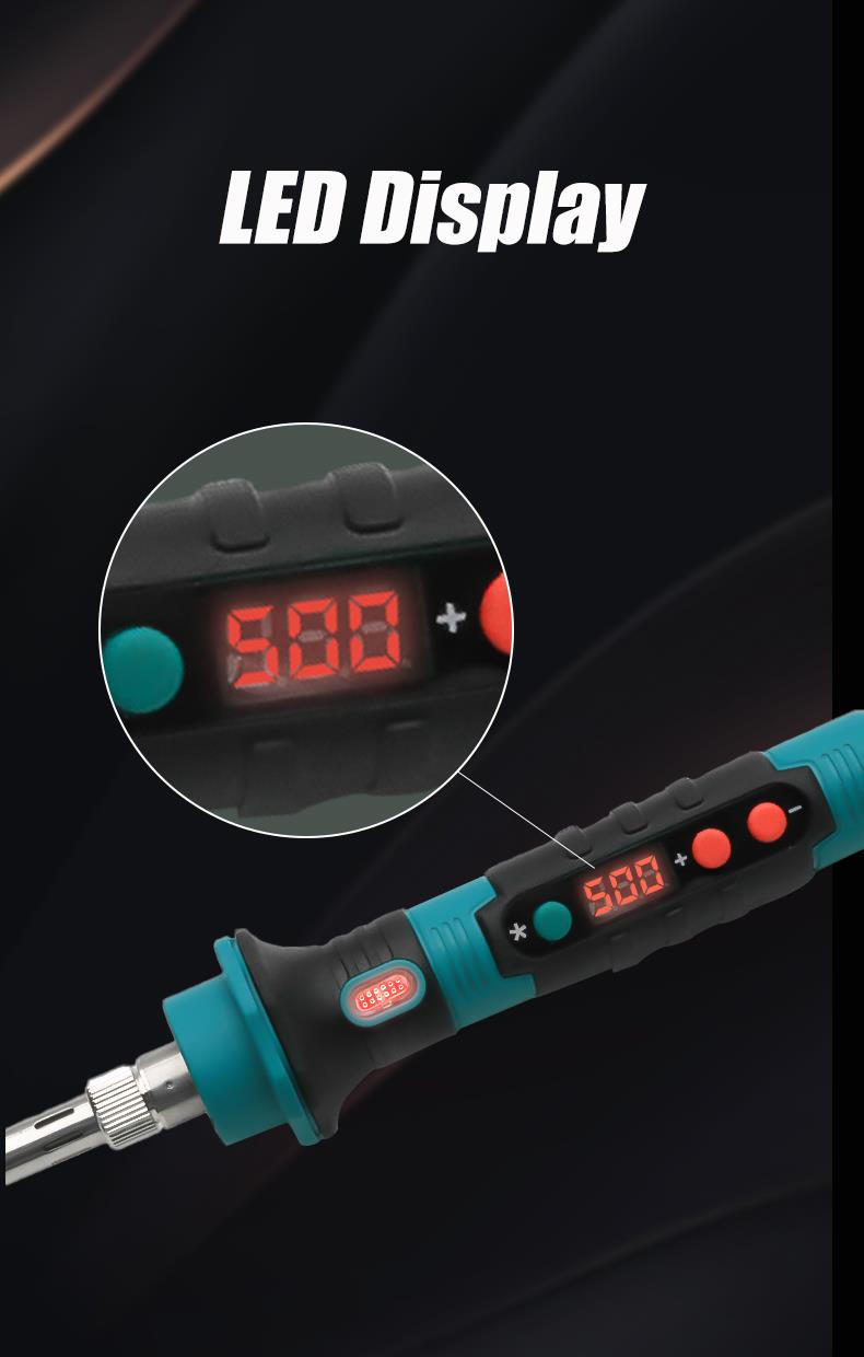 Lituoklis su reguliuojama temperatūra 150W, Proskit aprašymas - Prekės nuotrauka