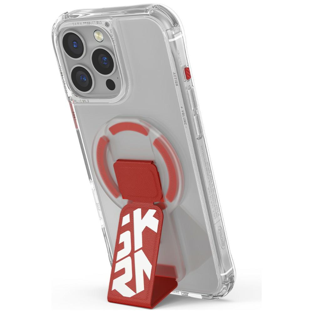 Magnetic handle Skinarma Arch XE Phaze Smart Grip-Stand red aprašymas - Prekės nuotrauka