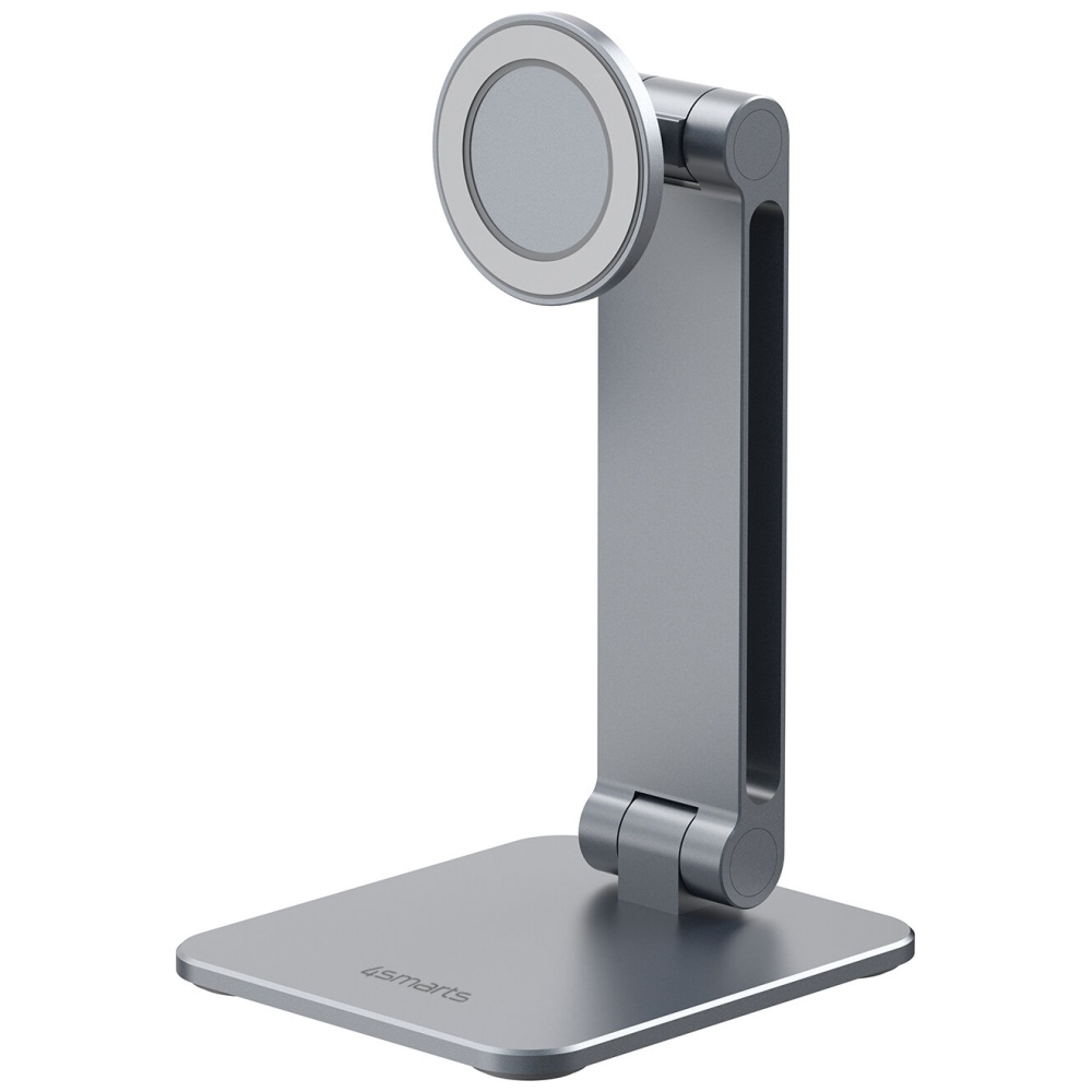 Magnetic holder for phone and tablet 4smarts ErgoPro Desk Stand – pilkas aprašymas - Prekės nuotrauka