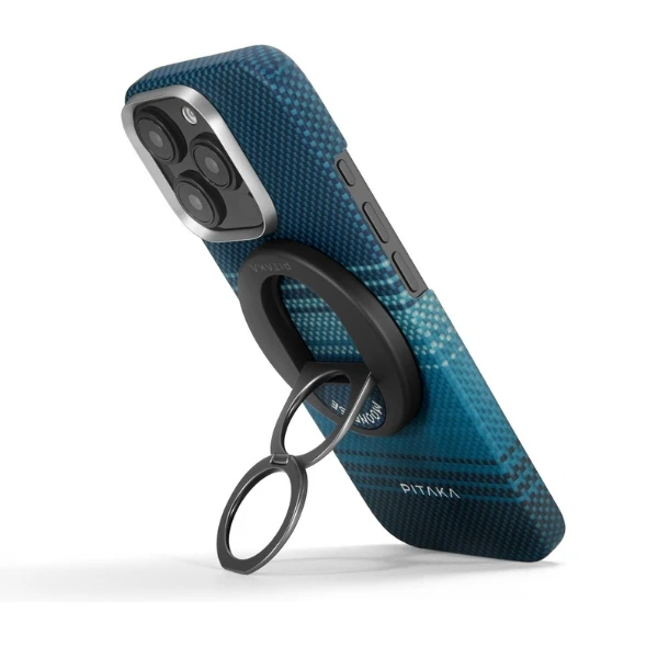 Magnetic laikiklis PITAKA MagEZ Grip 3 MagSafe skirtas telefonui moonrise aprašymas - Prekės nuotrauka Magnetic laikiklis PITAKA MagEZ Grip 3 MagSafe skirtas telefonui moonrise aprašymas - Prekės nuotrauka