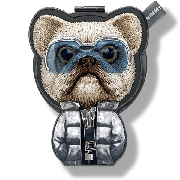 Magnetinis pakabukas Nimmy Cool&Cute 2.0 Dog, juodos spalvos aprašymas - Prekės nuotrauka