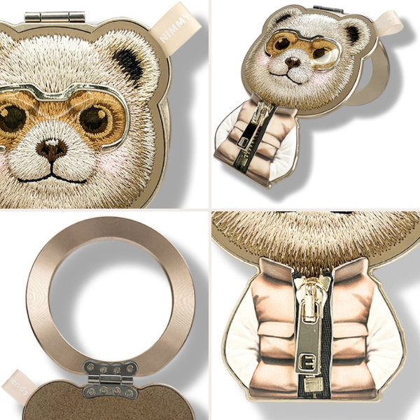 Magnetinis pakabukas Nimmy Cool&Cute 2.0 Bear rudas aprašymas - Prekės nuotrauka