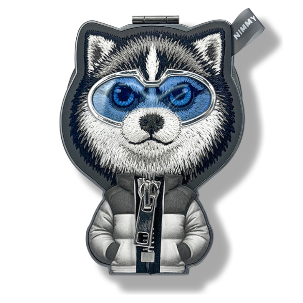 Magnetinis pakabukas Nimmy Cool&Cute 2.0 Wolf, juodos spalvos aprašymas - Prekės nuotrauka