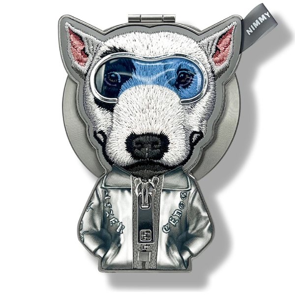 Magnetinis pakabukas Nimmy Cool&Cute 2.0 Dog pilkos spalvos aprašymas - Prekės nuotrauka