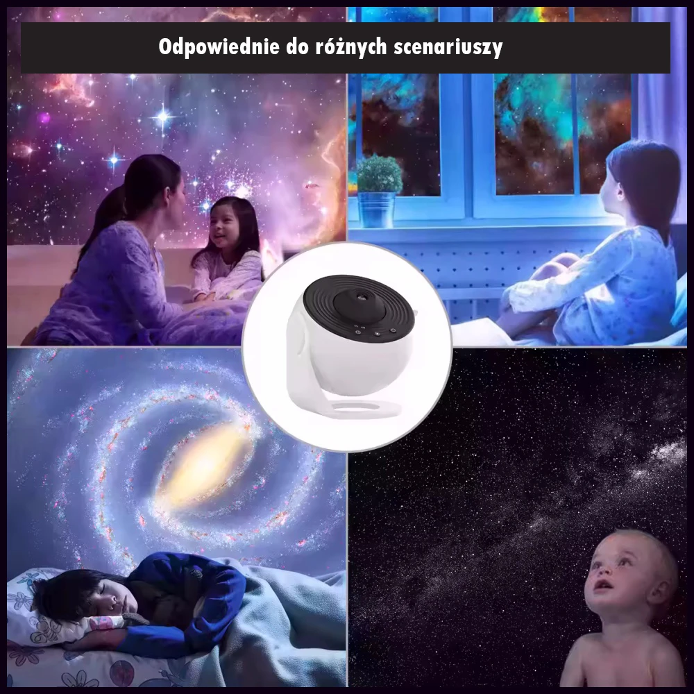 Beline MajesticLine Galaxy projector baltos spalvos aprašymas - Prekės nuotrauka