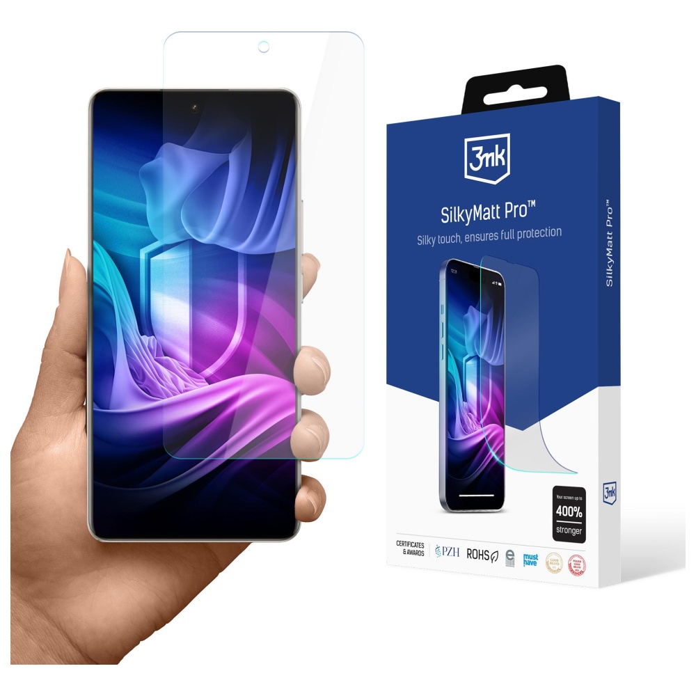 Matinė apsauginė plėvelė 3MK Silky Matt Pro, skirta Xiaomi 17 aprašymas - Prekės nuotrauka Matinė apsauginė plėvelė 3MK Silky Matt Pro, skirta Xiaomi 17 aprašymas - Prekės nuotrauka