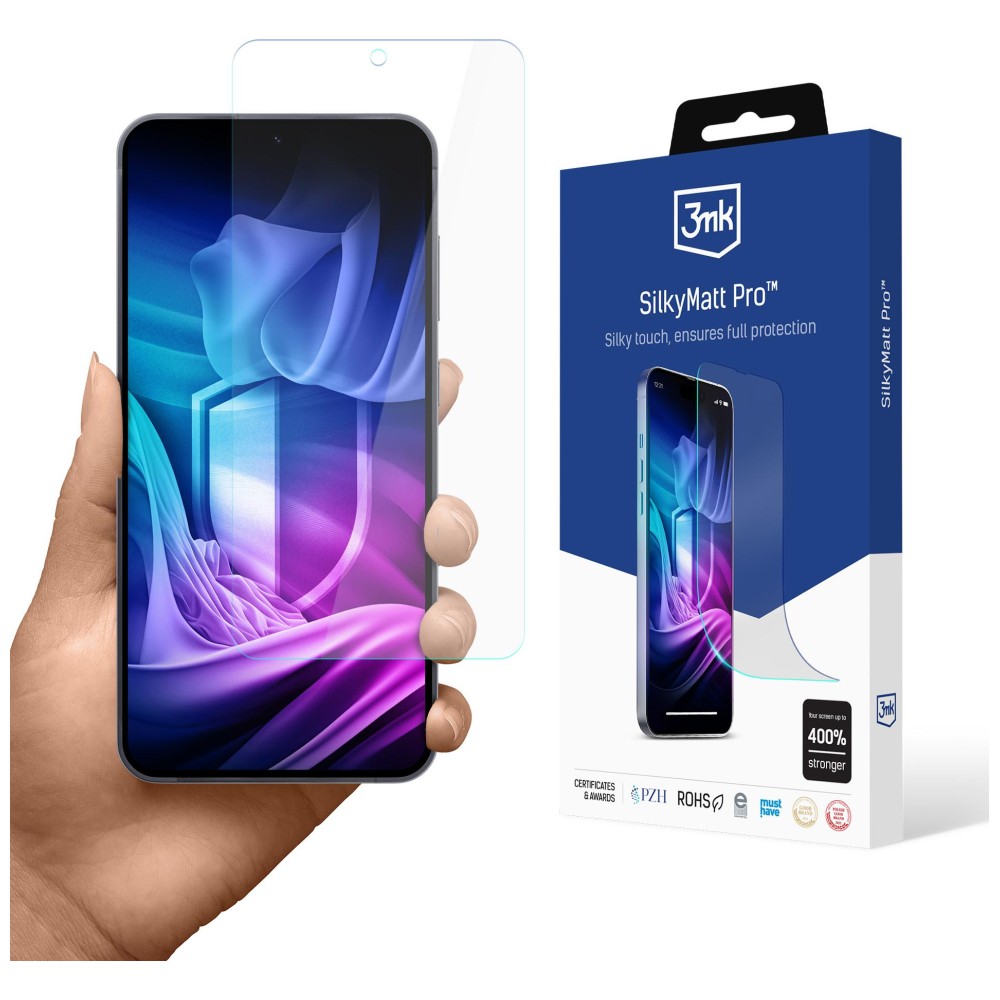 Matinė apsauginė plėvelė 3MK Silky Matt Pro, skirta Samsung Galaxy S26+ aprašymas - Prekės nuotrauka Matinė apsauginė plėvelė 3MK Silky Matt Pro, skirta Samsung Galaxy S26+ aprašymas - Prekės nuotrauka