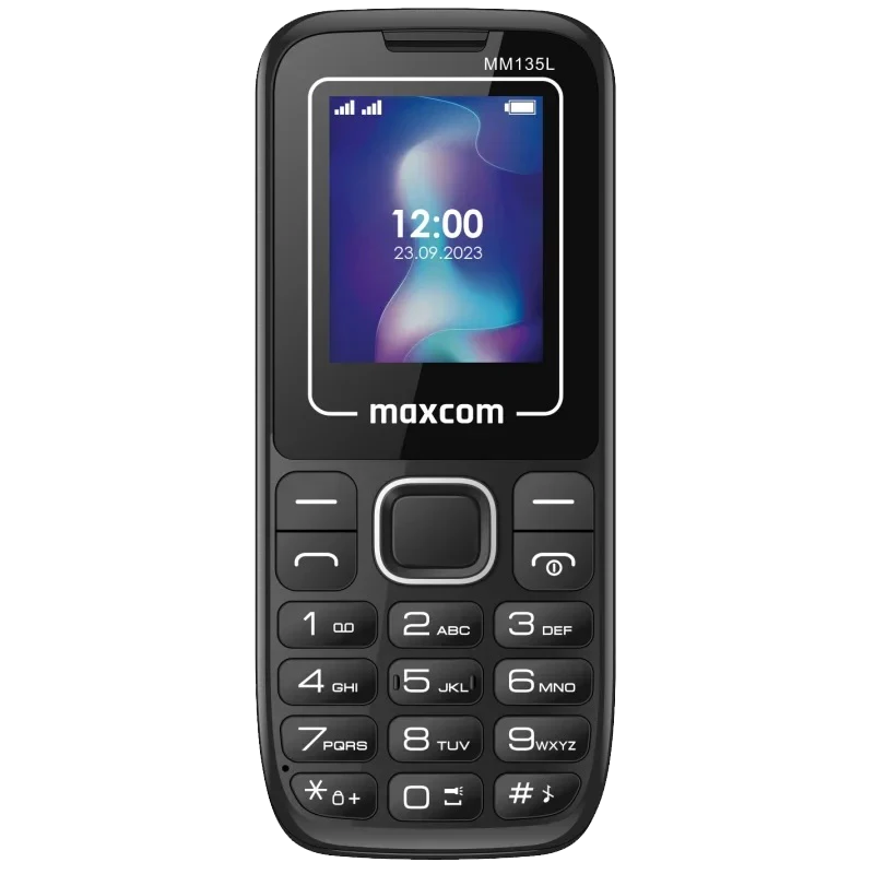 Maxcom MM135 Light juodos ir mėlynos spalvos aprašymas - Prekės nuotrauka Maxcom MM135 Light juodos ir mėlynos spalvos aprašymas - Prekės nuotrauka