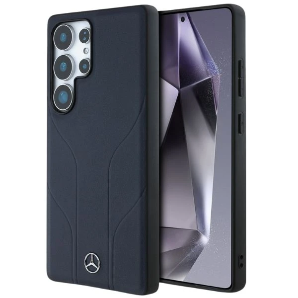 Mercedes Leather Debossed Lines MagSafe Samsung Galaxy S25 Ultra dėklas telefonui mėlynos spalvos aprašymas - Prekės nuotrauka Mercedes Leather Debossed Lines MagSafe Samsung Galaxy S25 Ultra dėklas telefonui mėlynos spalvos aprašymas - Prekės nuotrauka