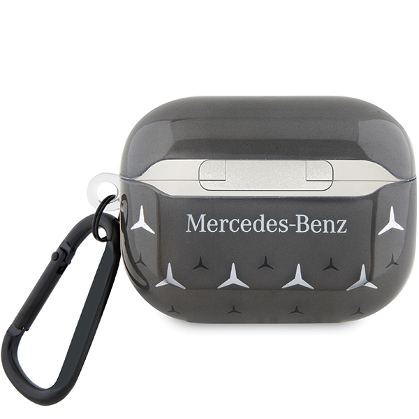 Mercedes MEAP8DPMGS AirPods Pro Dėklas juodos spalvos Large Star Pattern aprašymas - Prekės nuotrauka