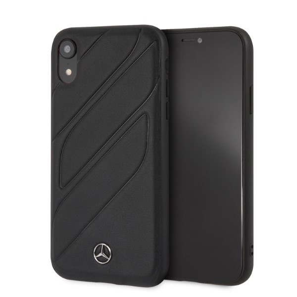 Mercedes MEHCI61THLBK Apple iPhone XR juodos spalvos kietas dėklas New Organic I aprašymas - Prekės nuotrauka