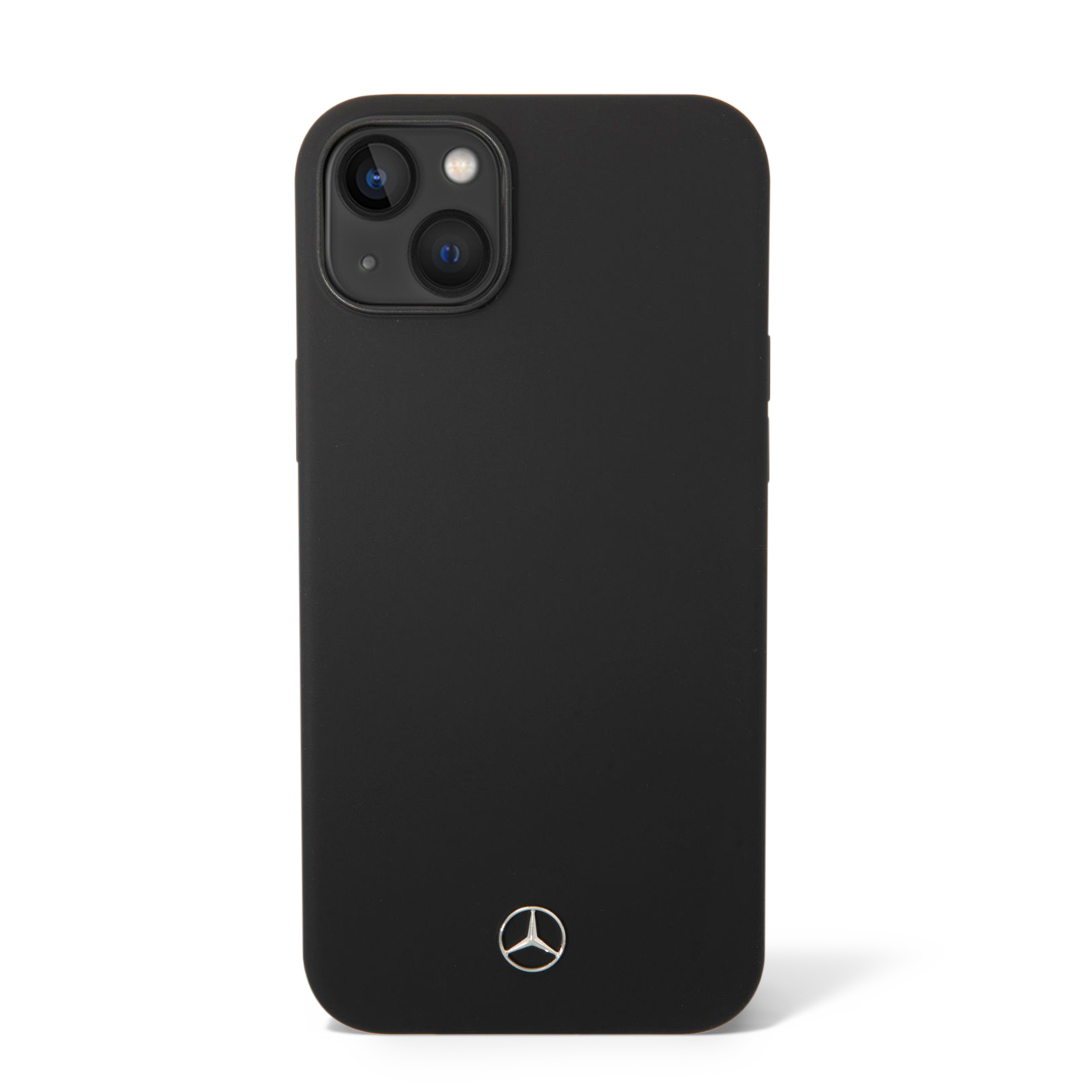 Mercedes MEHCP14MSILBK Apple iPhone 14 Plus / 15 Plus 6.7″ juodos spalvos kietas dėklas Silicone Line aprašymas - Prekės nuotrauka Mercedes MEHCP14MSILBK Apple iPhone 14 Plus / 15 Plus 6.7″ juodos spalvos kietas dėklas Silicone Line aprašymas - Prekės nuotrauka