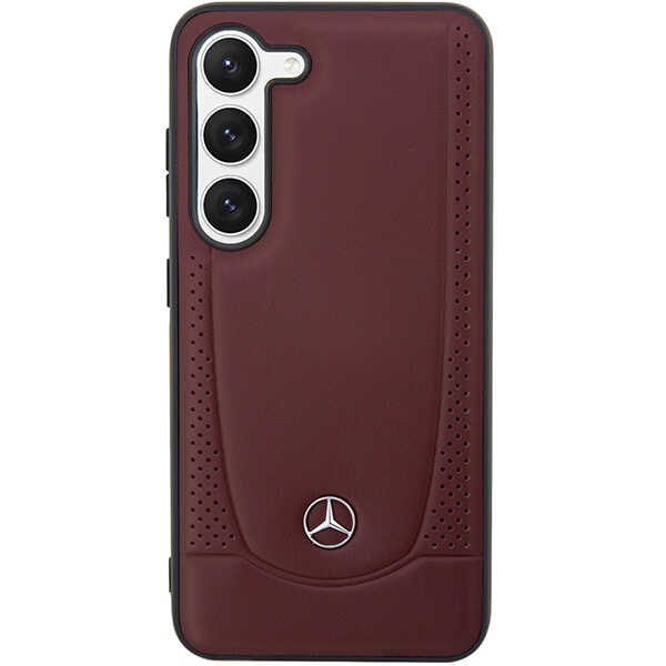 Mercedes MEHCS23MARMRE S23+ S916 raudonas kietas dėklas Leather Urban Bengale aprašymas - Prekės nuotrauka