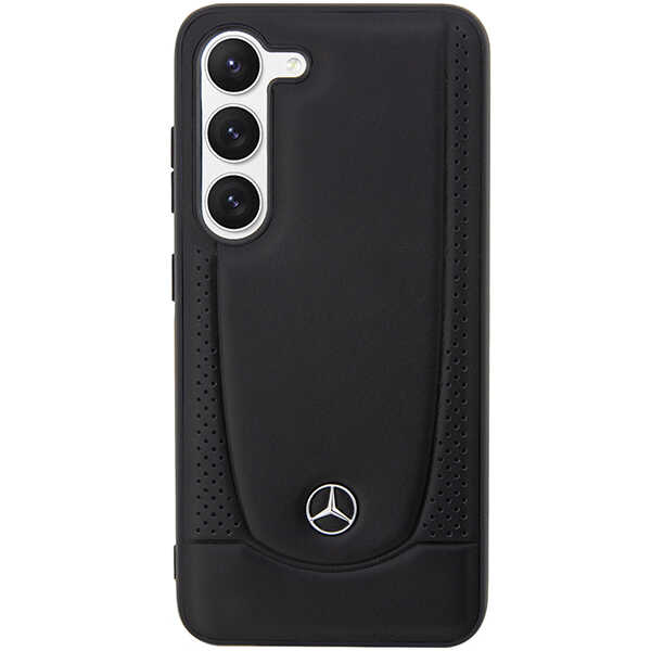 Mercedes MEHCS23SARMBK S23 S911 juodos spalvos kietas dėklas Leather Urban aprašymas - Prekės nuotrauka