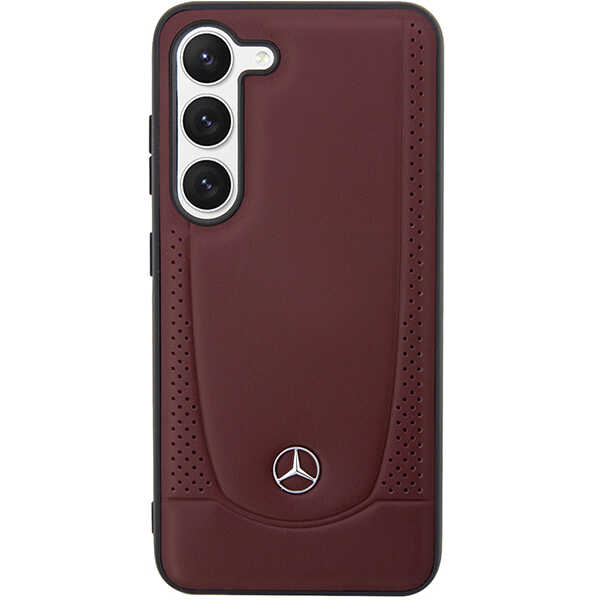 Mercedes MEHCS23SARMRE S23 S911 raudonas kietas dėklas Leather Urban Bengale aprašymas - Prekės nuotrauka