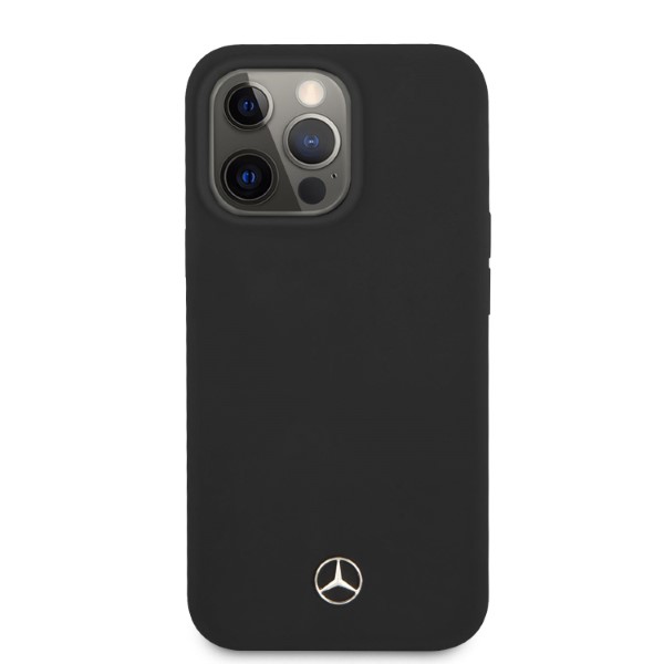 Mercedes MEHMP13LSILBK Apple iPhone 13 Pro / 13 6.1″ juodos spalvos kietas dėklas Silicone MagSafe aprašymas - Prekės nuotrauka Mercedes MEHMP13LSILBK Apple iPhone 13 Pro / 13 6.1″ juodos spalvos kietas dėklas Silicone MagSafe aprašymas - Prekės nuotrauka