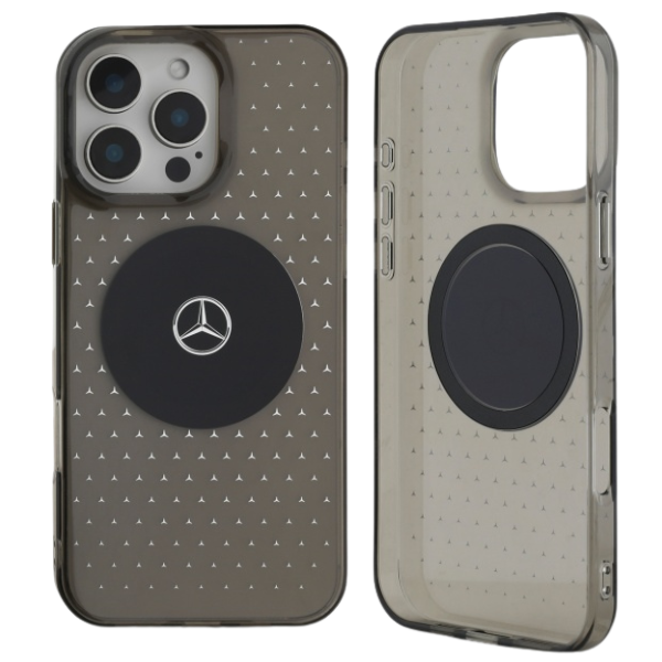 Mercedes MEHMP16L23HCPK Apple iPhone 16 Pro 6.3″ juodos spalvos kietas dėklas MB Dėklas Star Pattern MagSafe aprašymas - Prekės nuotrauka Mercedes MEHMP16L23HCPK Apple iPhone 16 Pro 6.3″ juodos spalvos kietas dėklas MB Dėklas Star Pattern MagSafe aprašymas - Prekės nuotrauka