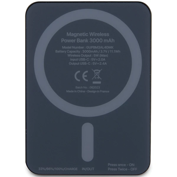 Mercedes Benz Powerbank MEPB3KMESTK 5W 3000mAh juodos spalvos MagSafe aprašymas - Prekės nuotrauka Mercedes Benz Powerbank MEPB3KMESTK 5W 3000mAh juodos spalvos MagSafe aprašymas - Prekės nuotrauka