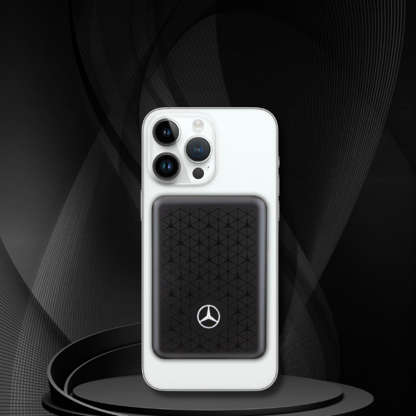 Mercedes Powerbank MEPB3KMESTK 5W 3000mAh juodos spalvos MagSafe aprašymas - Prekės nuotrauka