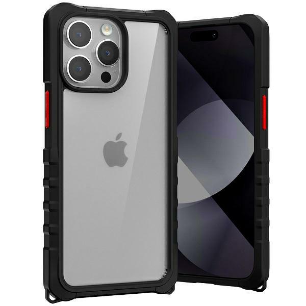 Mercury Bumper Pop Dėklas iPhone 15 Pro 6,1″ juodos spalvos aprašymas - Prekės nuotrauka