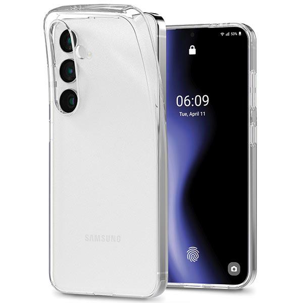 Dėklas Mercury Jelly Clear Samsung S24+ S926 skaidrus aprašymas - Prekės nuotrauka