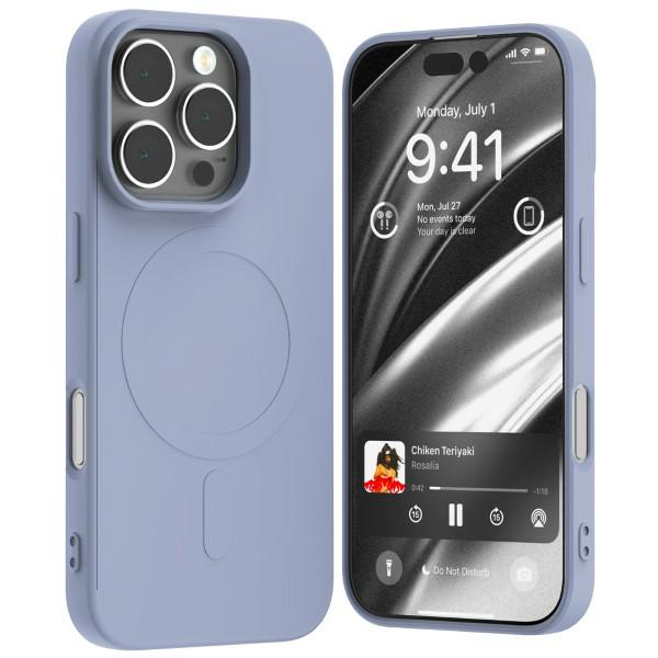 „Mercury MagSafe“ pusiau silikoninis dėklas „Apple iPhone 16 Pro 6,3