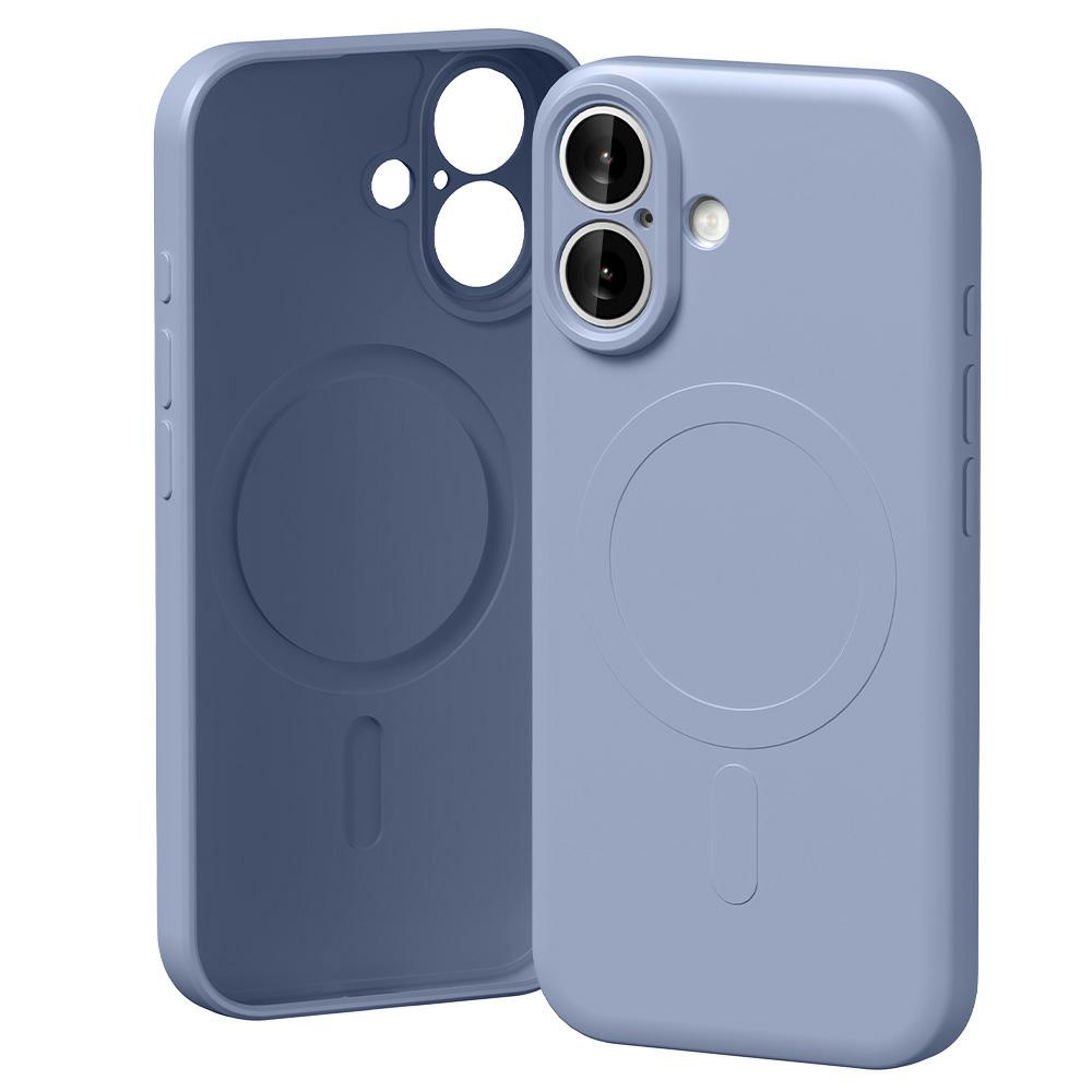 Mercury Semi-Silicone MagSafe dėklas iPhone 17 alyvinės spalvos aprašymas - Prekės nuotrauka