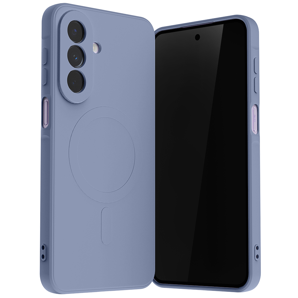Mercury Semi-Silicone MagSafe Dėklas skirtas Samsung Galaxy A27 Violetinė aprašymas - Prekės nuotrauka