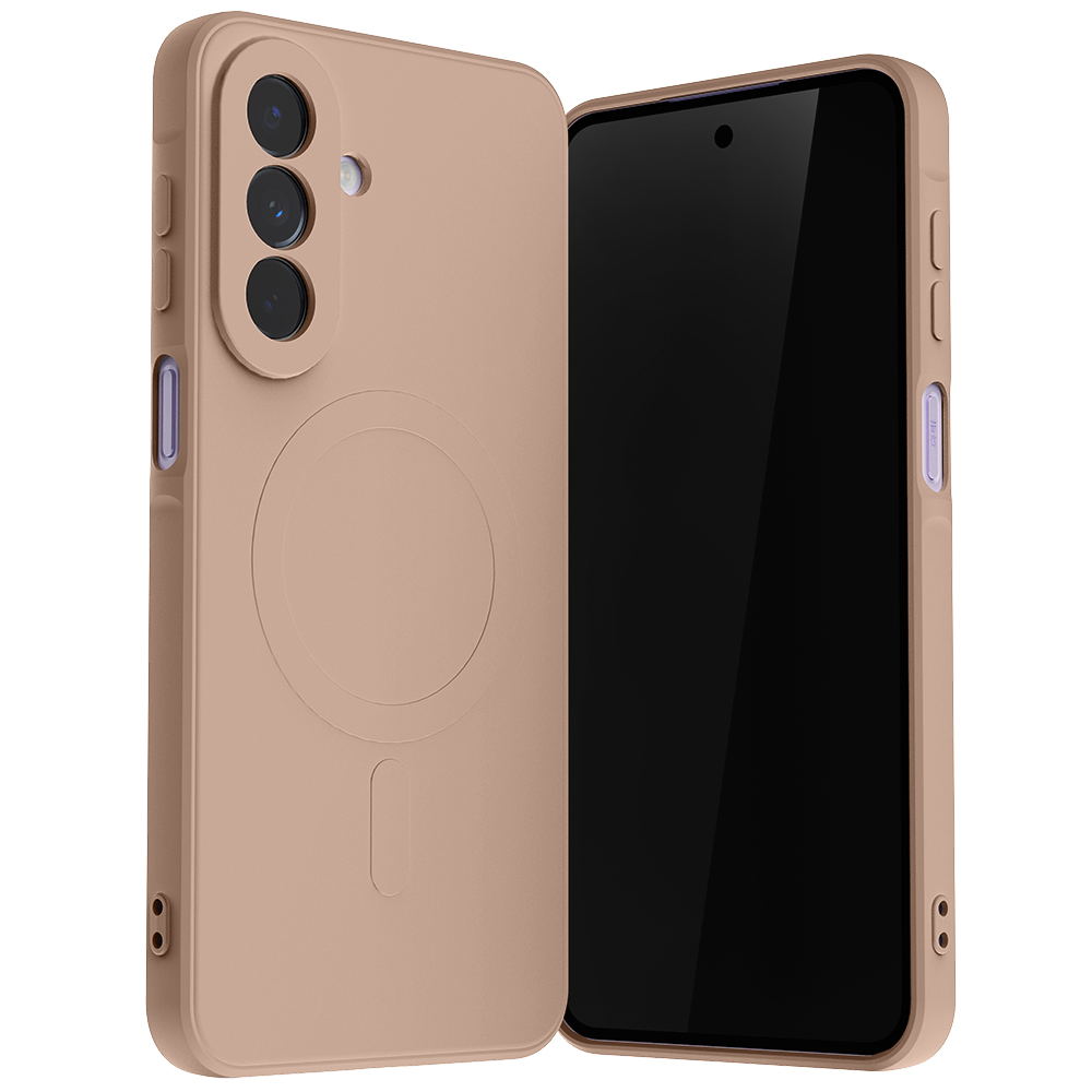 Mercury Semi-Silicone MagSafe Dėklas skirtas Samsung Galaxy A27 Rožinė aprašymas - Prekės nuotrauka