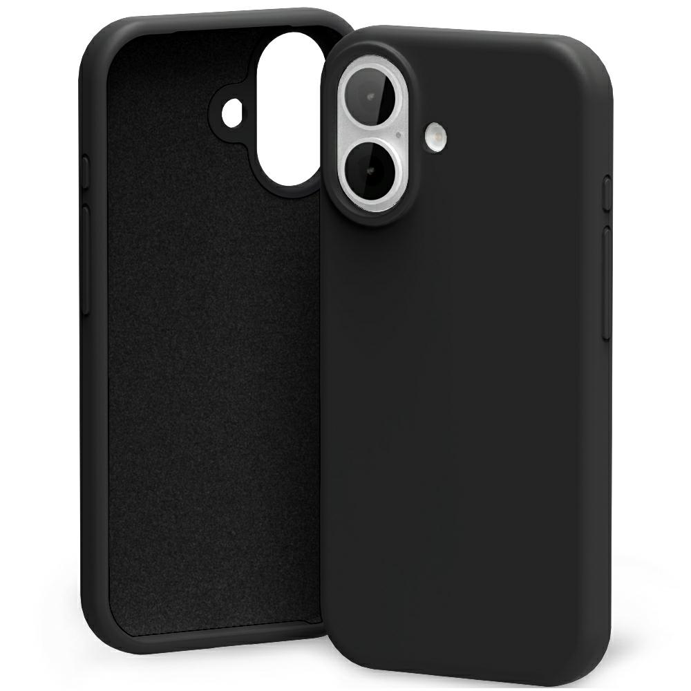 Mercury Silicone Dėklas Apple iPhone 17 juodos spalvos aprašymas - Prekės nuotrauka
