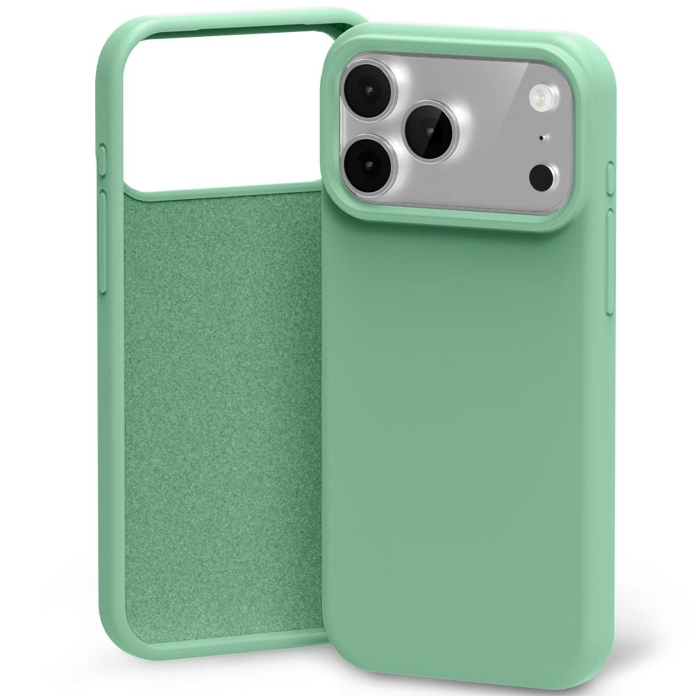 Mercury Silicone Dėklas Apple iPhone 17 Pro žalias aprašymas - Prekės nuotrauka