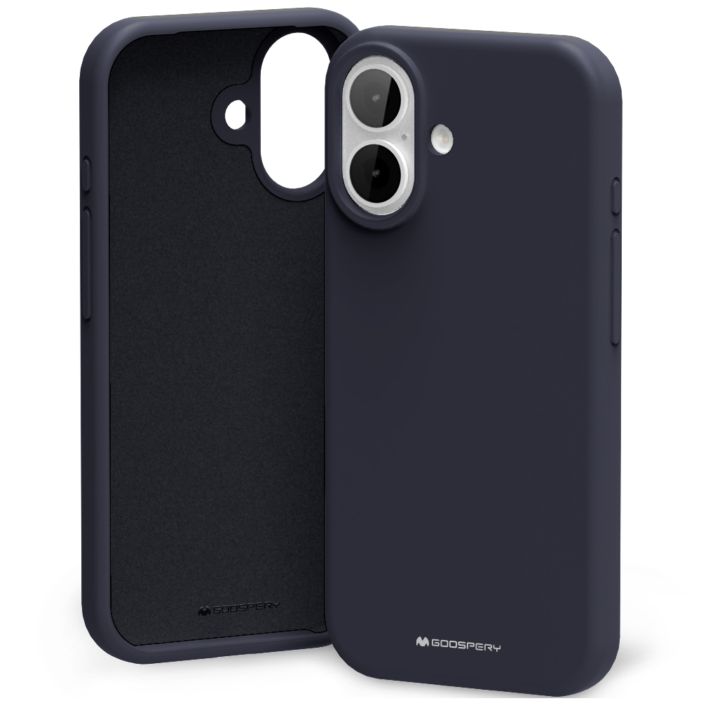 Mercury Silicone Dėklas iPhone 17 Navy Mėlyna aprašymas - Prekės nuotrauka